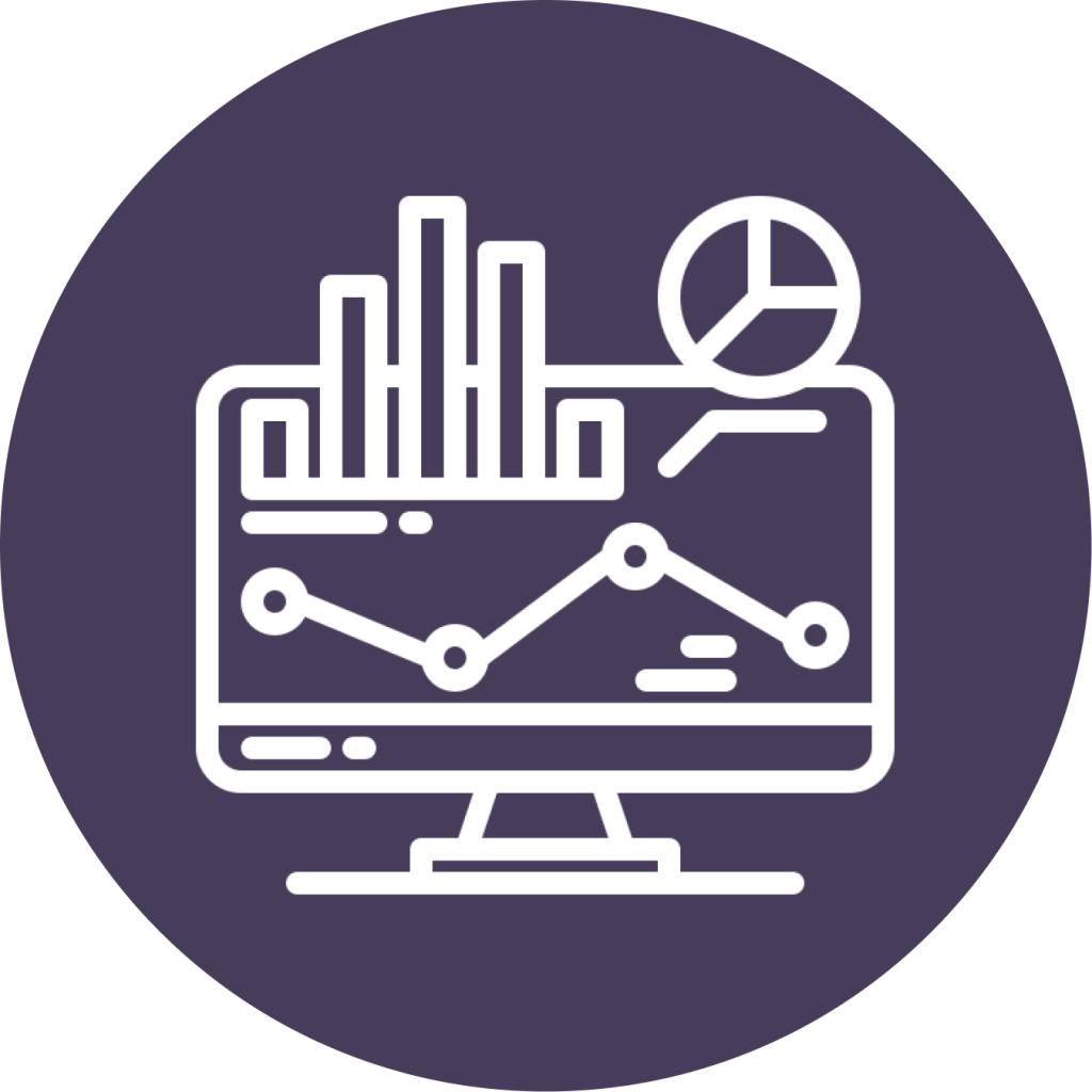 Analysis and dashboard icon